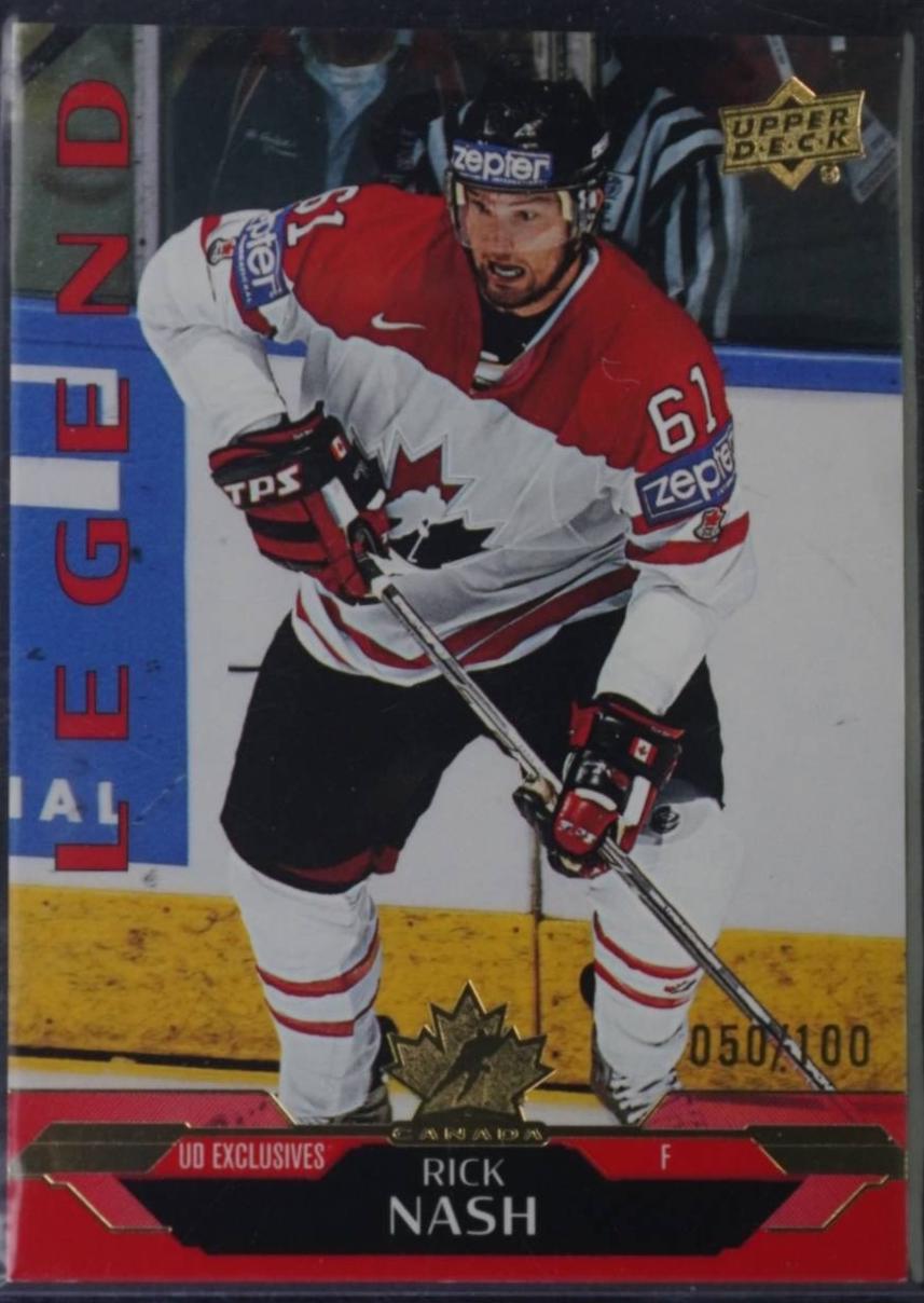 Rick Nash [UD Exclusives] #196
