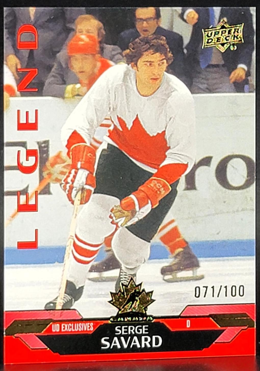 Serge Savard [UD Exclusives] #184