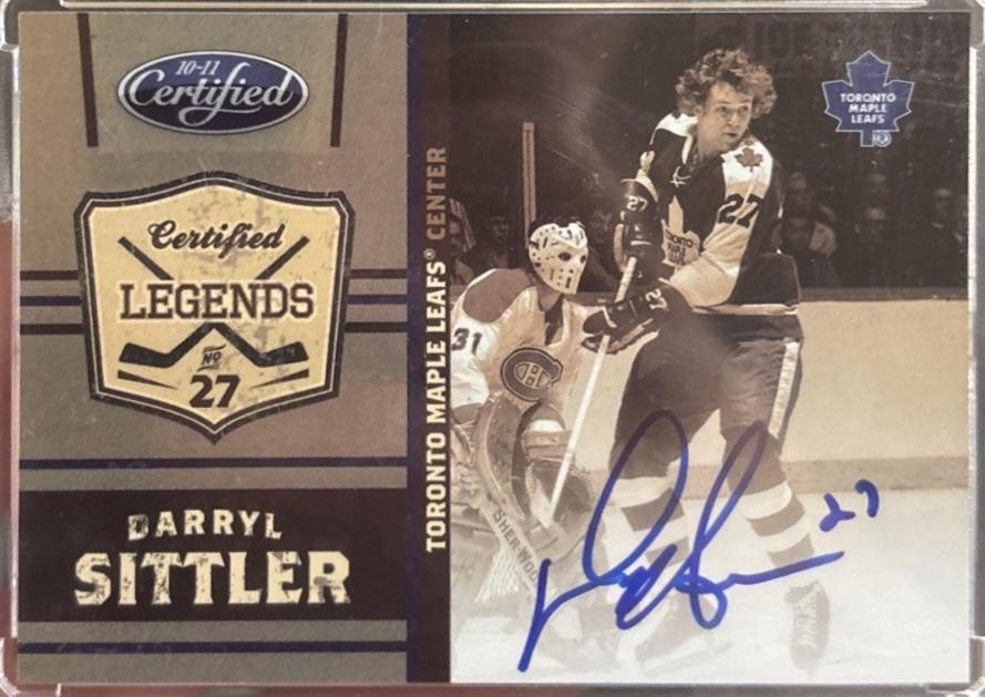 Darryl Sittler [Autograph] #9