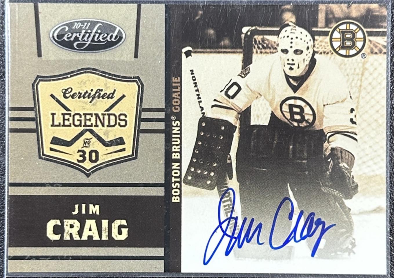 Jim Craig [Autograph] #12
