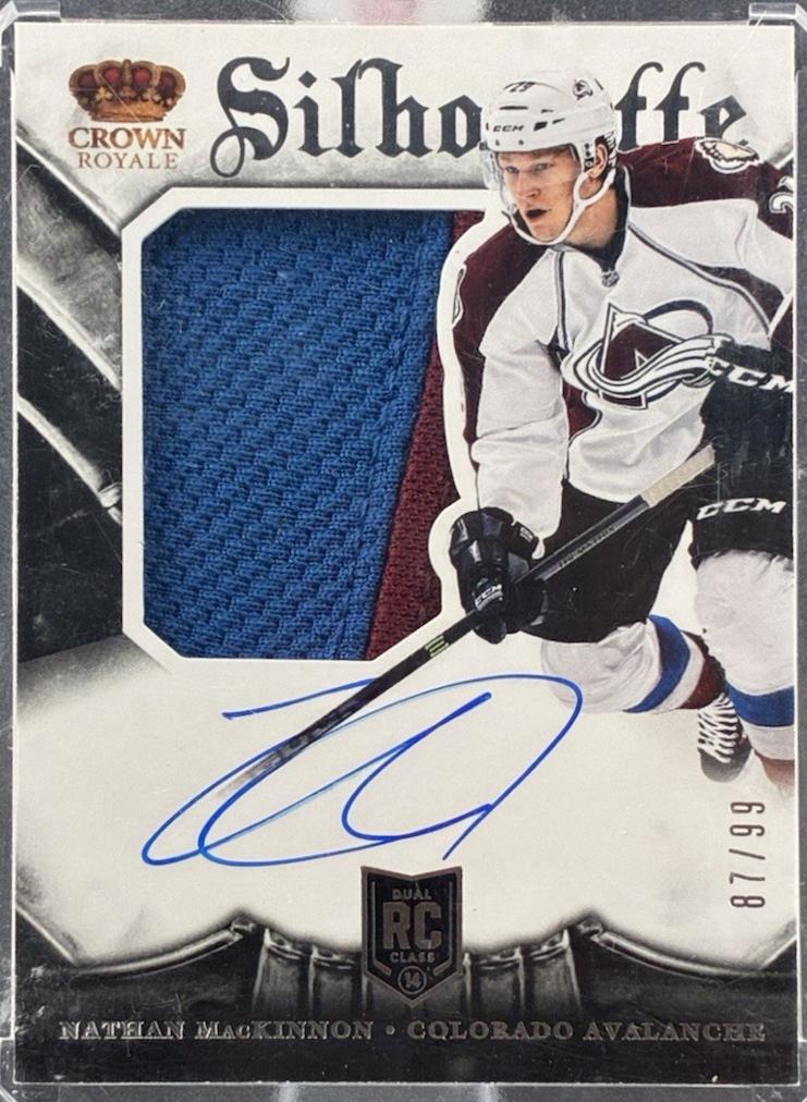 Nathan MacKinnon [Silhouette Autograph] #181