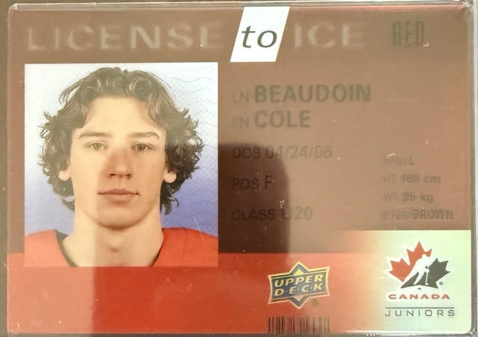 Cole Beaudoin [Red] #LI-14