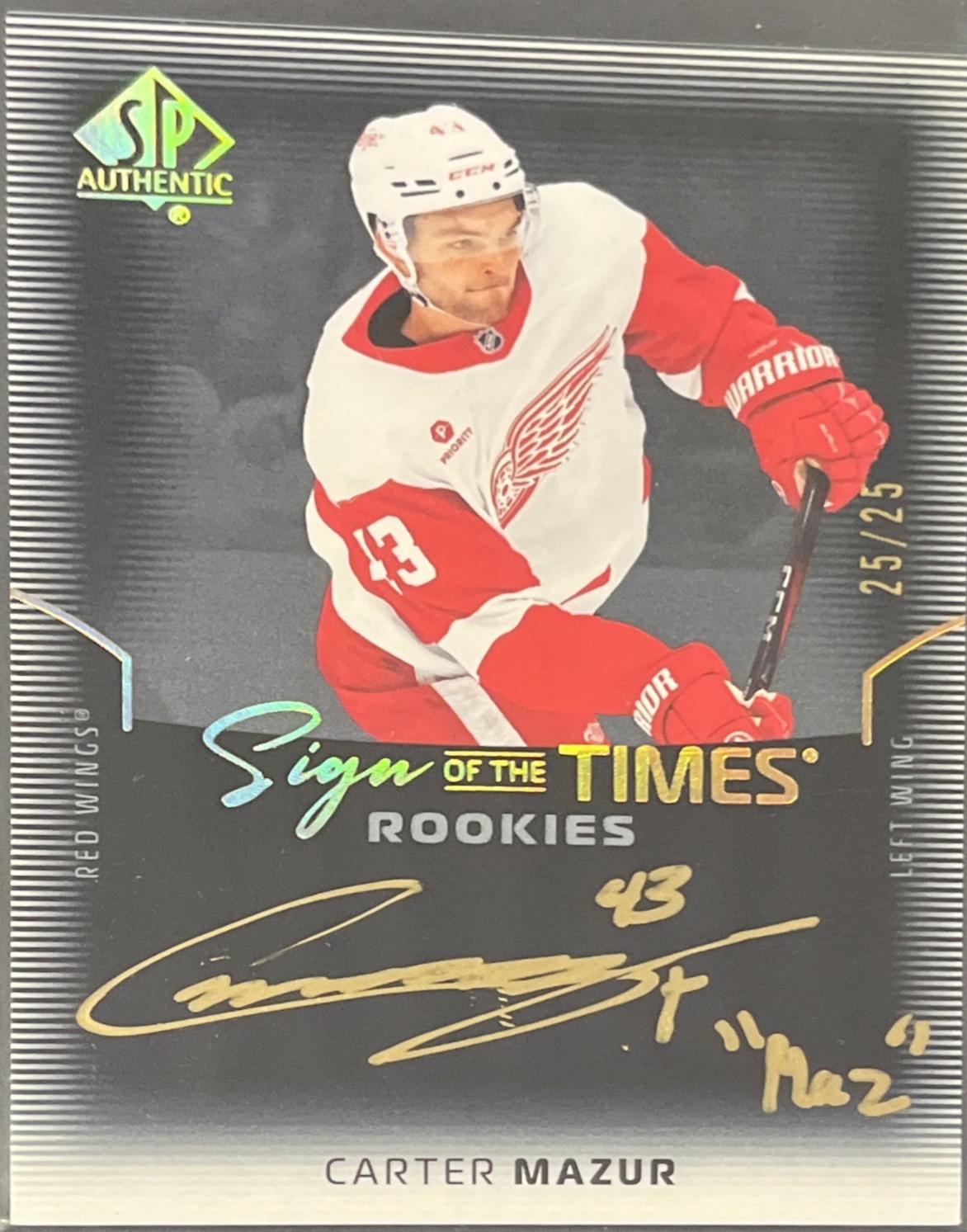 Carter Mazur [Black] #SOTTR-CM
