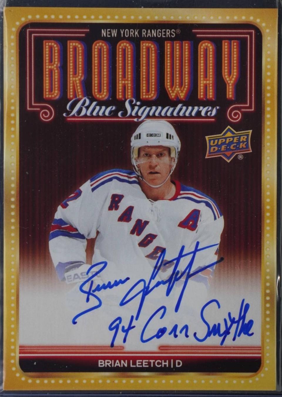 Brian Leetch #BBS-BL