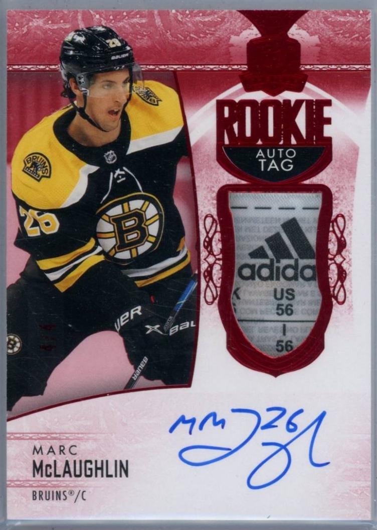 Marc McLaughlin [Red Foil Tag Autograph] #161