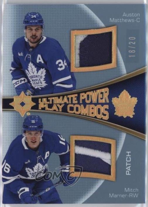 Auston Matthews / Mitch Marner [Patch] #UPC-MM