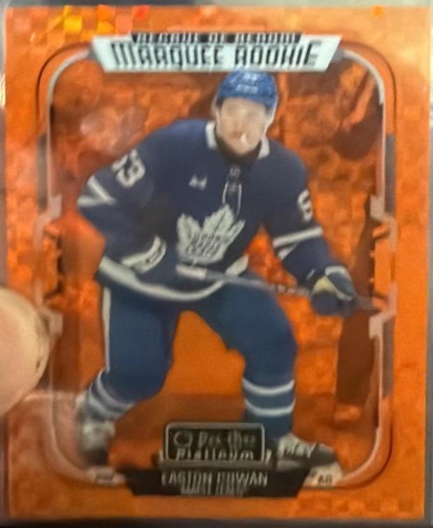 Easton Cowan [Orange Checkers] #287