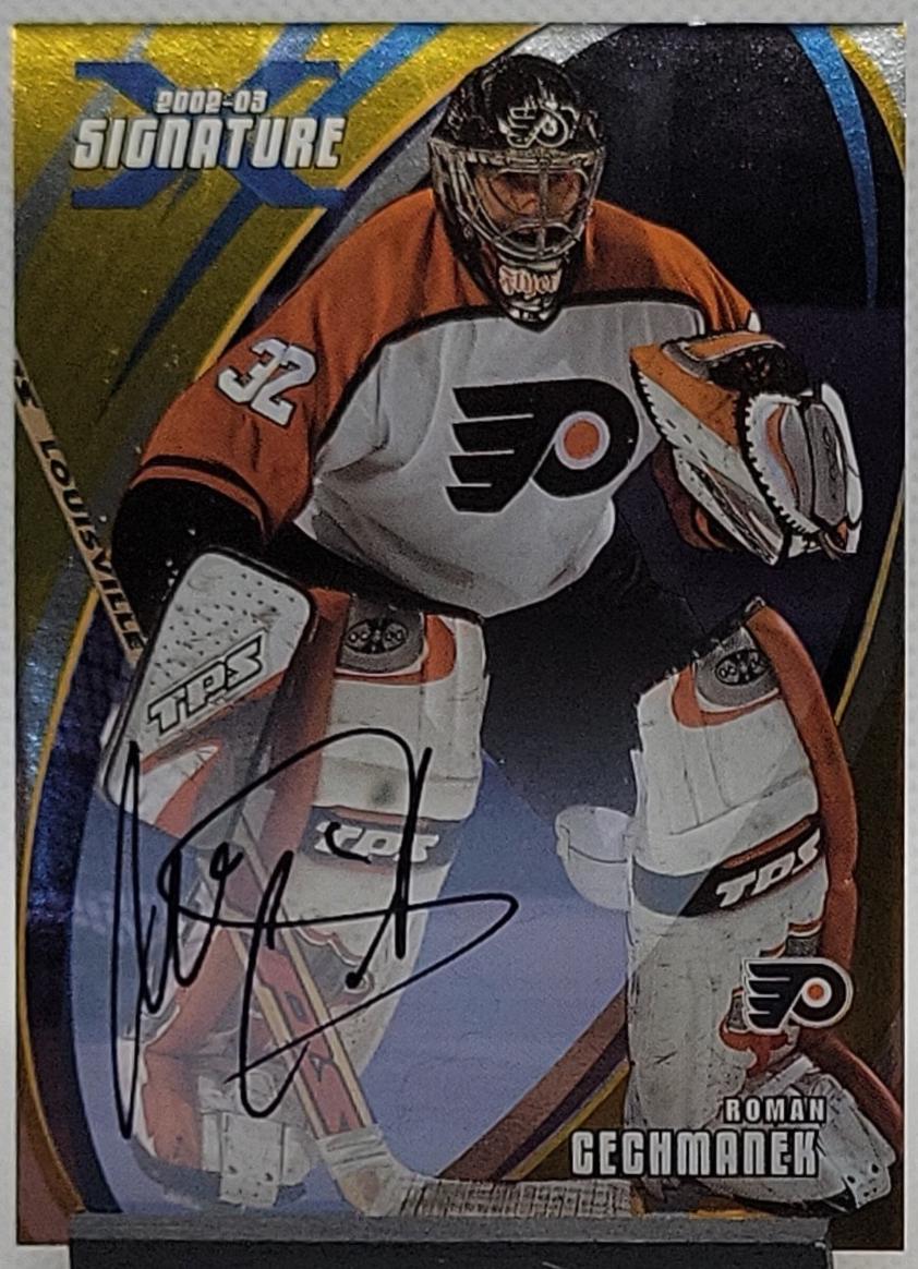 Roman Cechmanek [Autograph Gold] #164