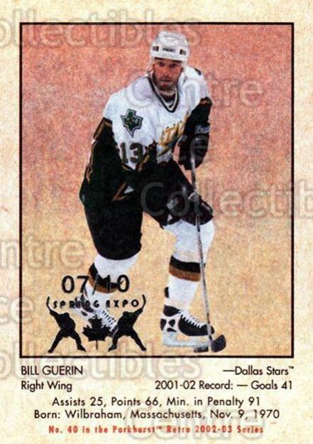 Bill Guerin #40