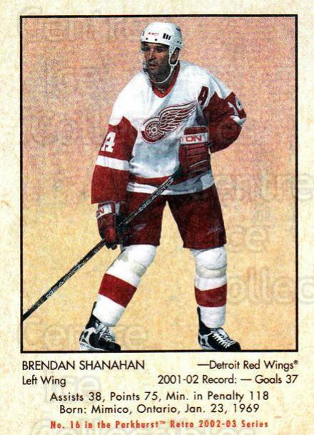 Brendan Shanahan #16