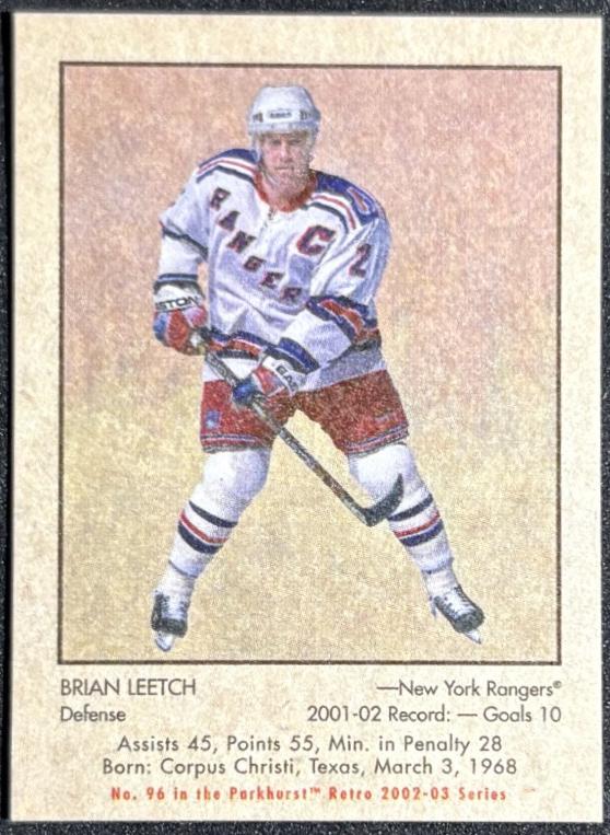 Brian Leetch [Mini] #96