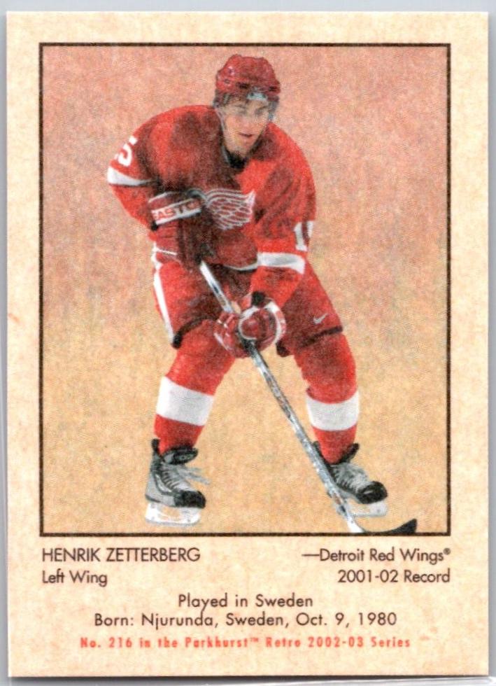 Henrik Zetterberg [Mini] #216