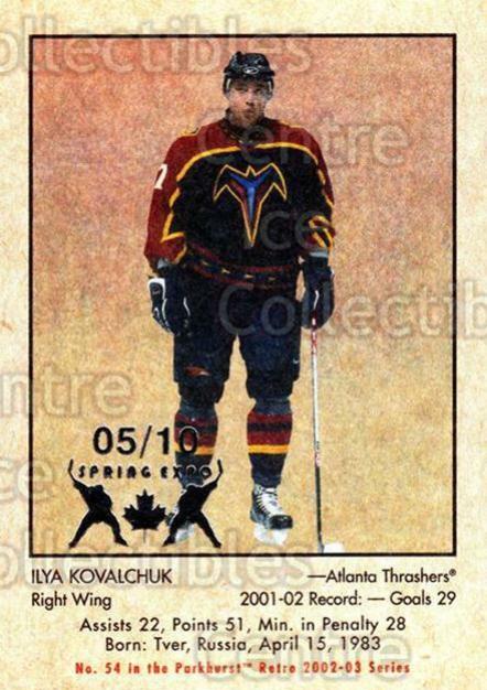 Ilya Kovalchuk #54