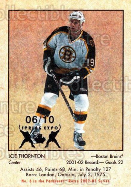 Joe Thornton #6