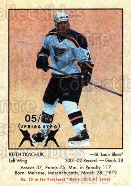 Keith Tkachuk #10