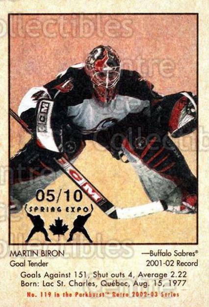 Martin Biron #119