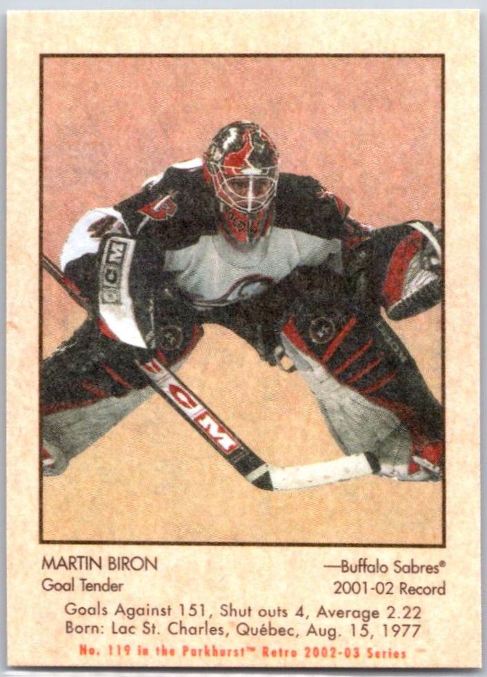 Martin Biron [Mini] #119