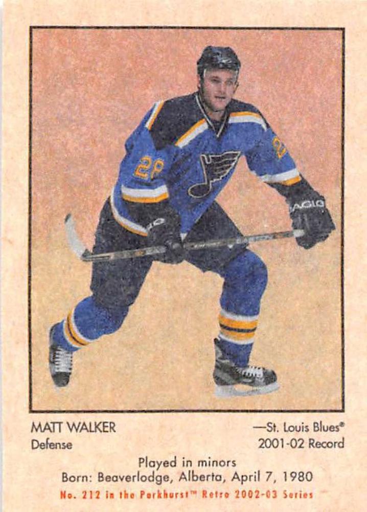 Matt Walker #212