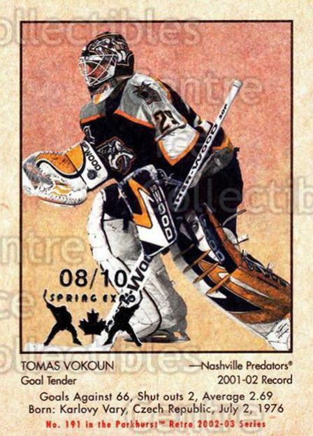 Tomas Vokoun #191
