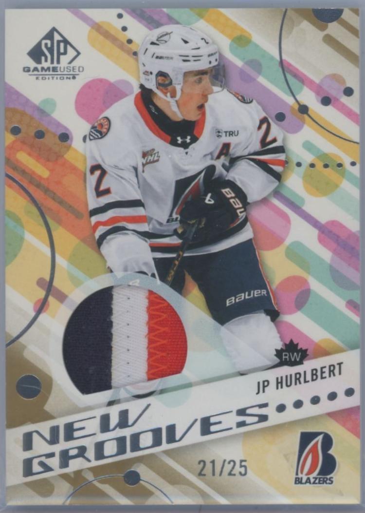 JP Hurlbert [Gold Patch Red Jersey] #87
