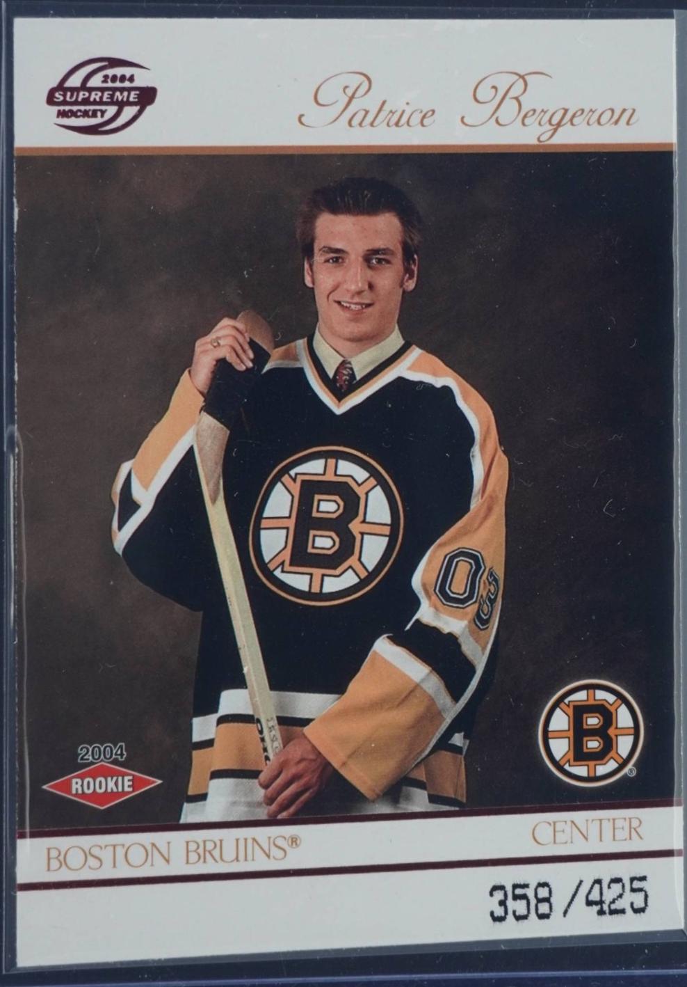 Patrice Bergeron [Red] #104