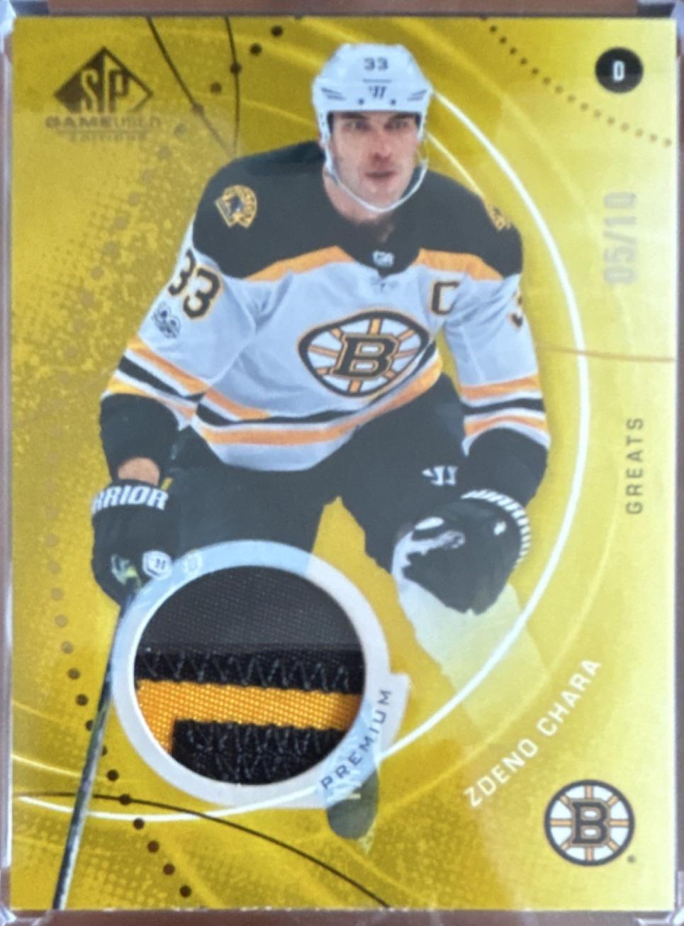 Zdeno Chara [Gold Premium Memorabilia] #44