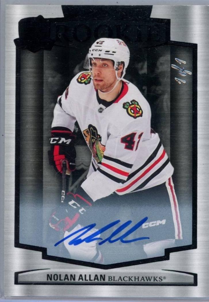 Nolan Allan [Black Gold Spectrum Foil Variation Auto Rookie] #170