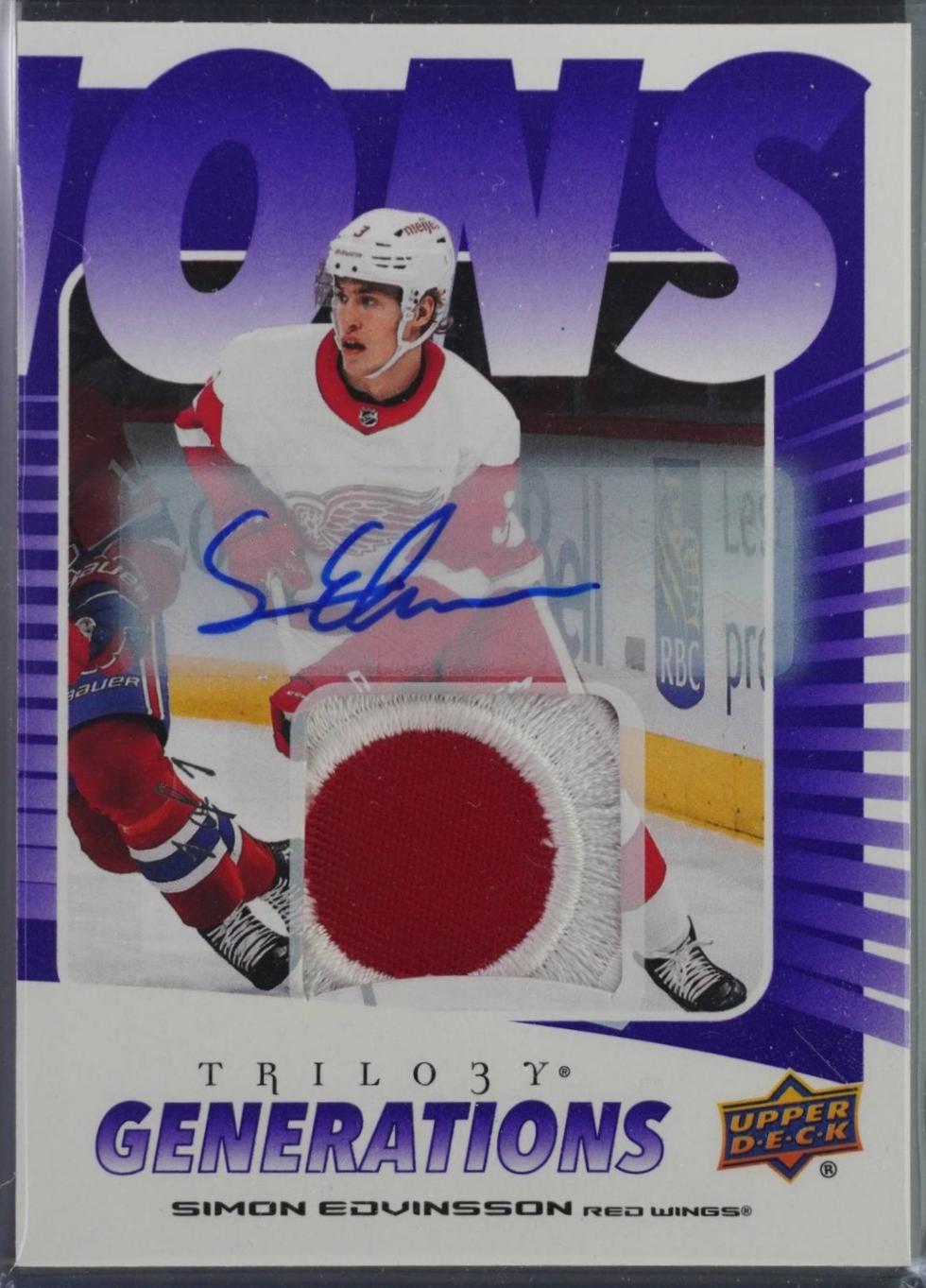 Simon Edvinsson [Purple Patch Autograph] #TG-1C