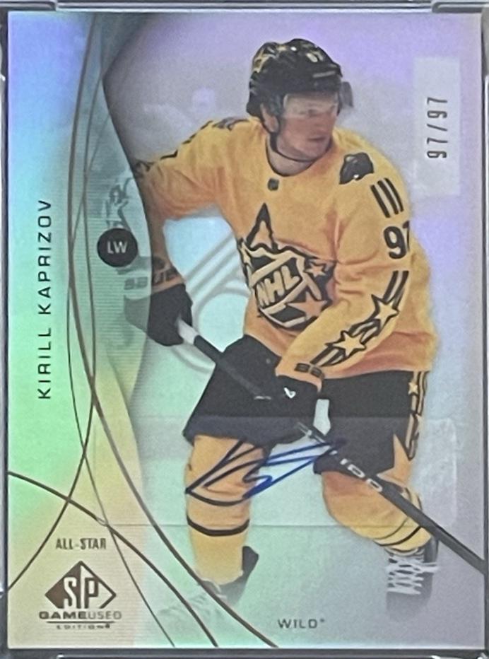 Kirill Kaprizov [Rainbow Foil Autograph] #147