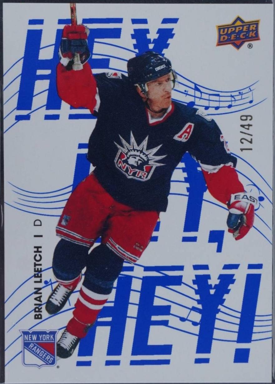 Brian Leetch [Blue] #HHH-9