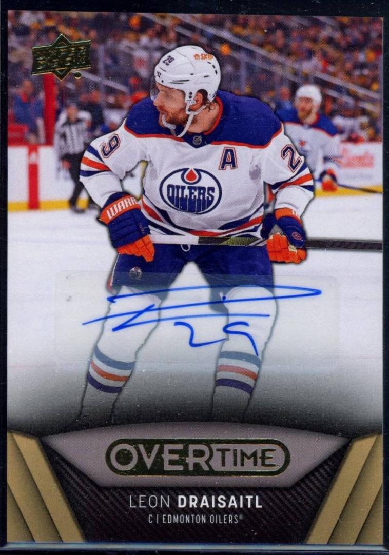 Leon Draisaitl [Gold Foil Autograph] #36