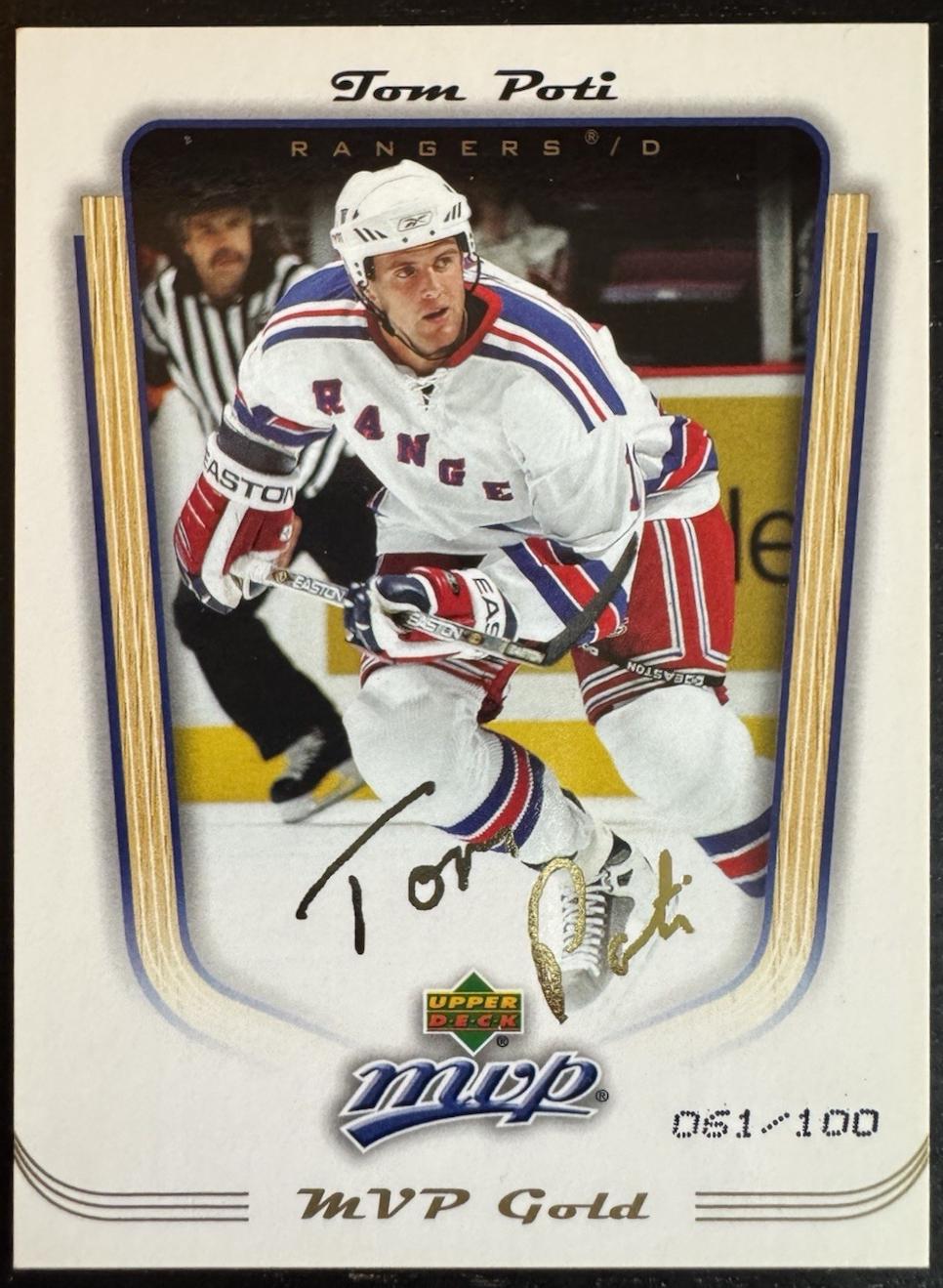 Tom Poti [Gold] #254