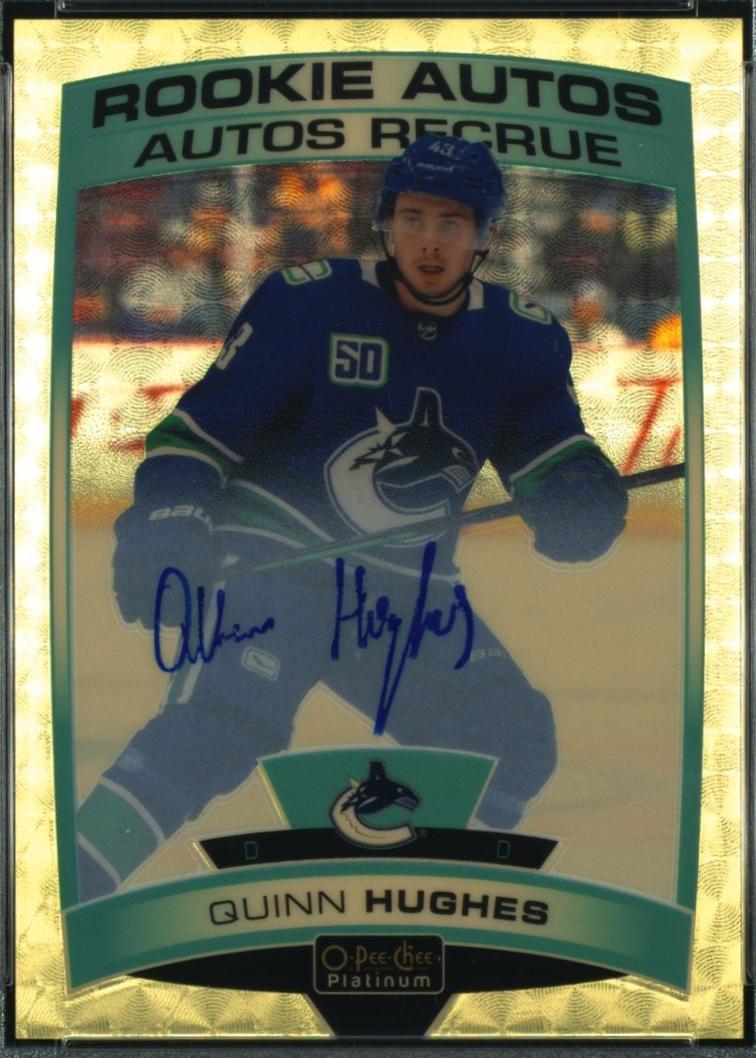 Quinn Hughes [Golden Treasures] #R-QH