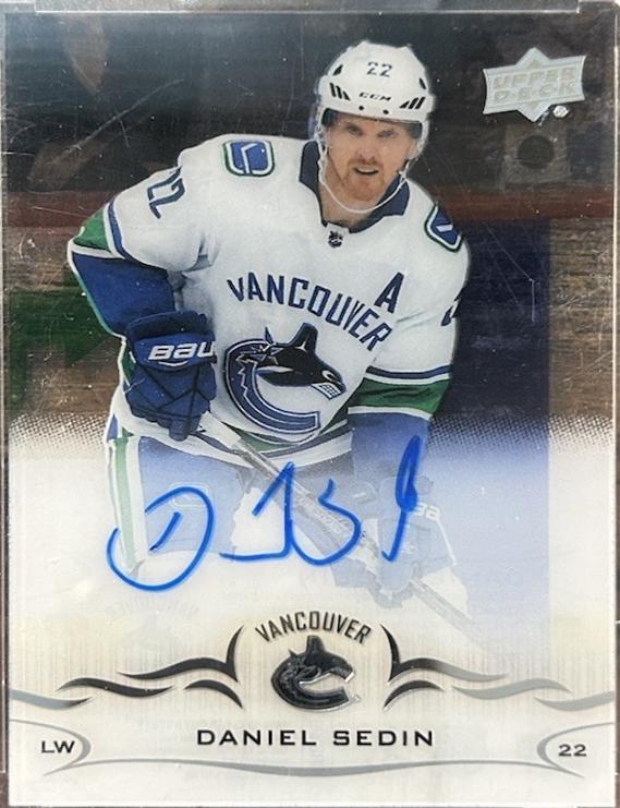 Daniel Sedin [Autograph] #CC-DS