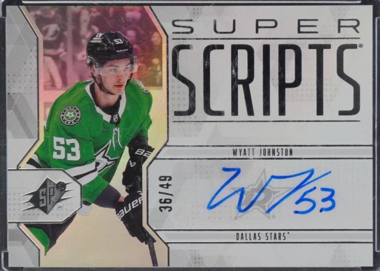 Wyatt Johnston [Gold] #SS-WJ
