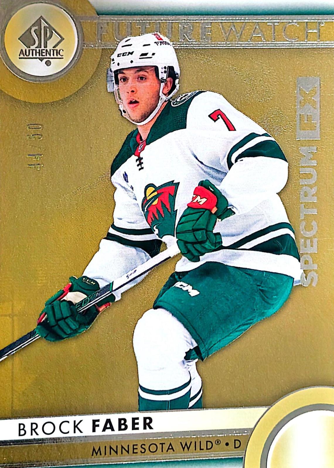 Brock Faber [Gold] #S-68