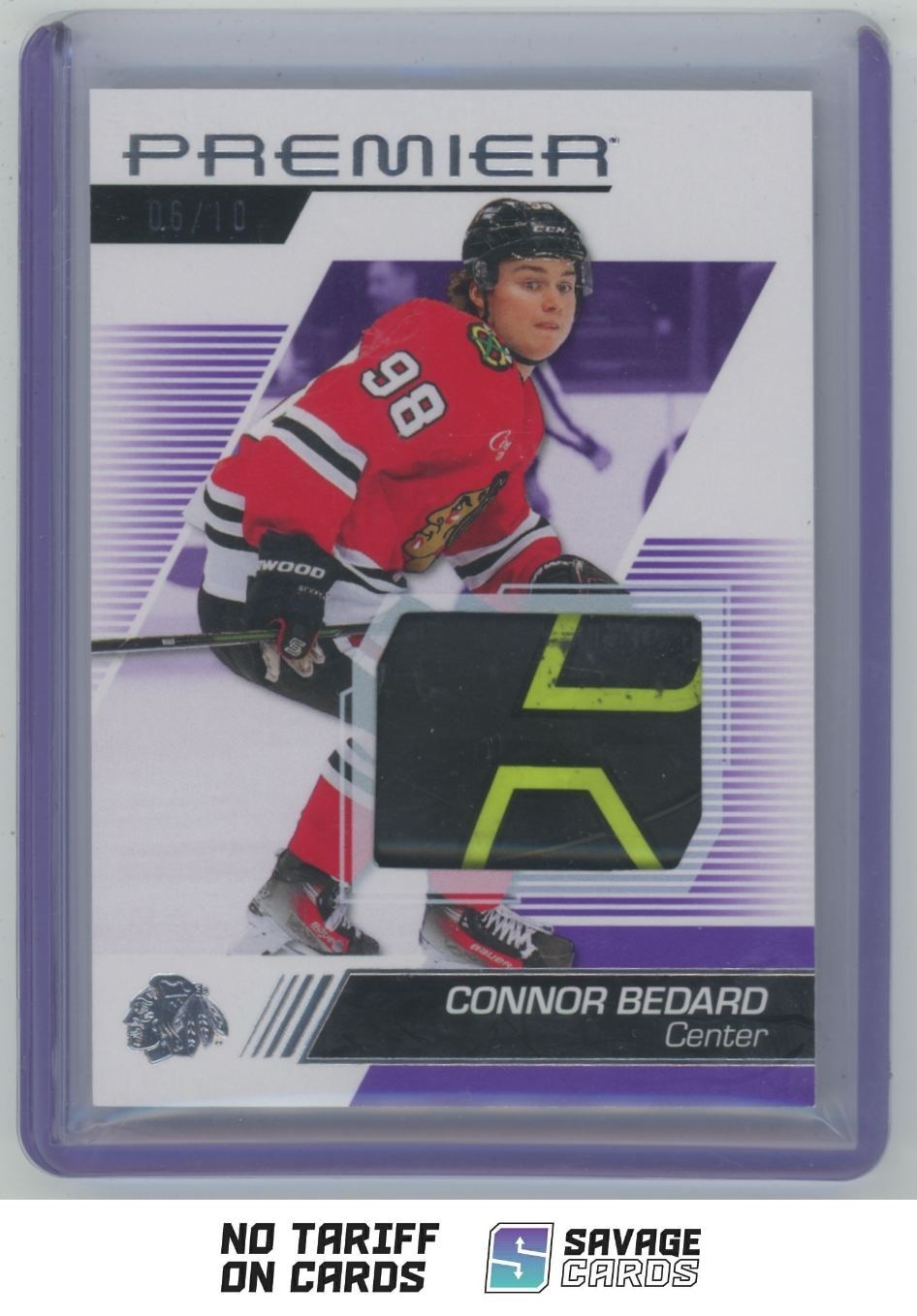Connor Bedard [Premium Memorabilia] #80