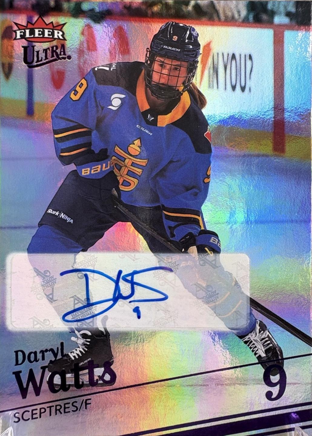 Daryl Watts [Rainbow Autograph] #9