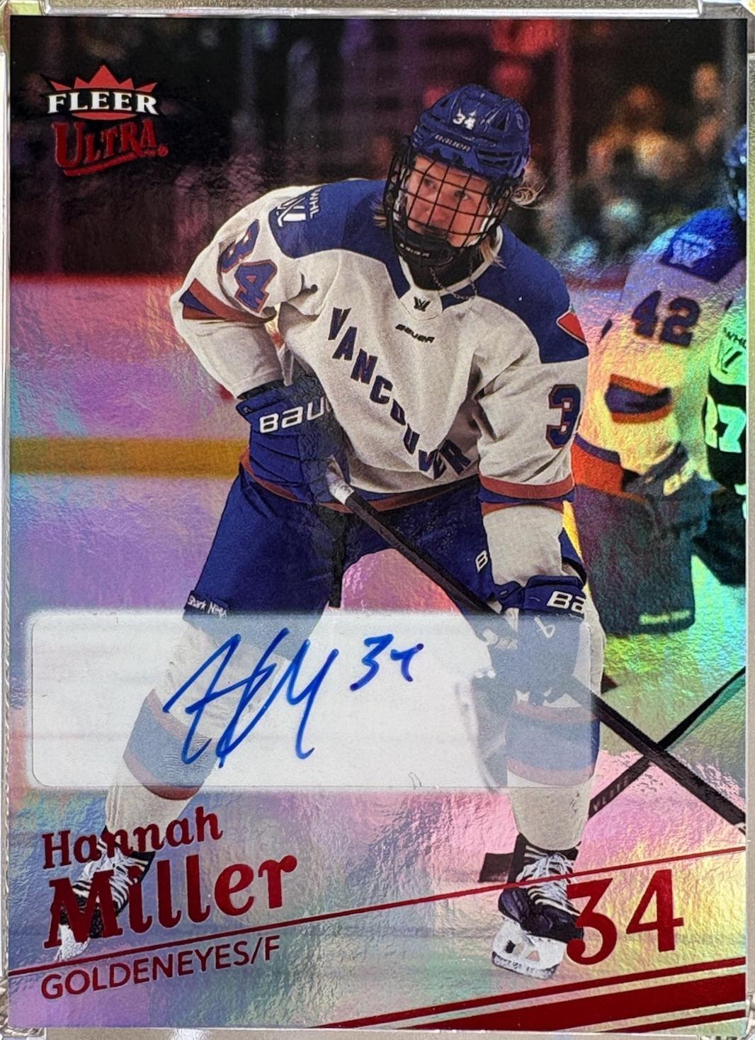 Hannah Miller [Red Rainbow Autograph] #34
