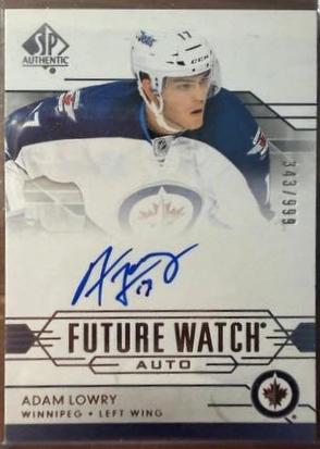 Adam Lowry [Autograph] #311