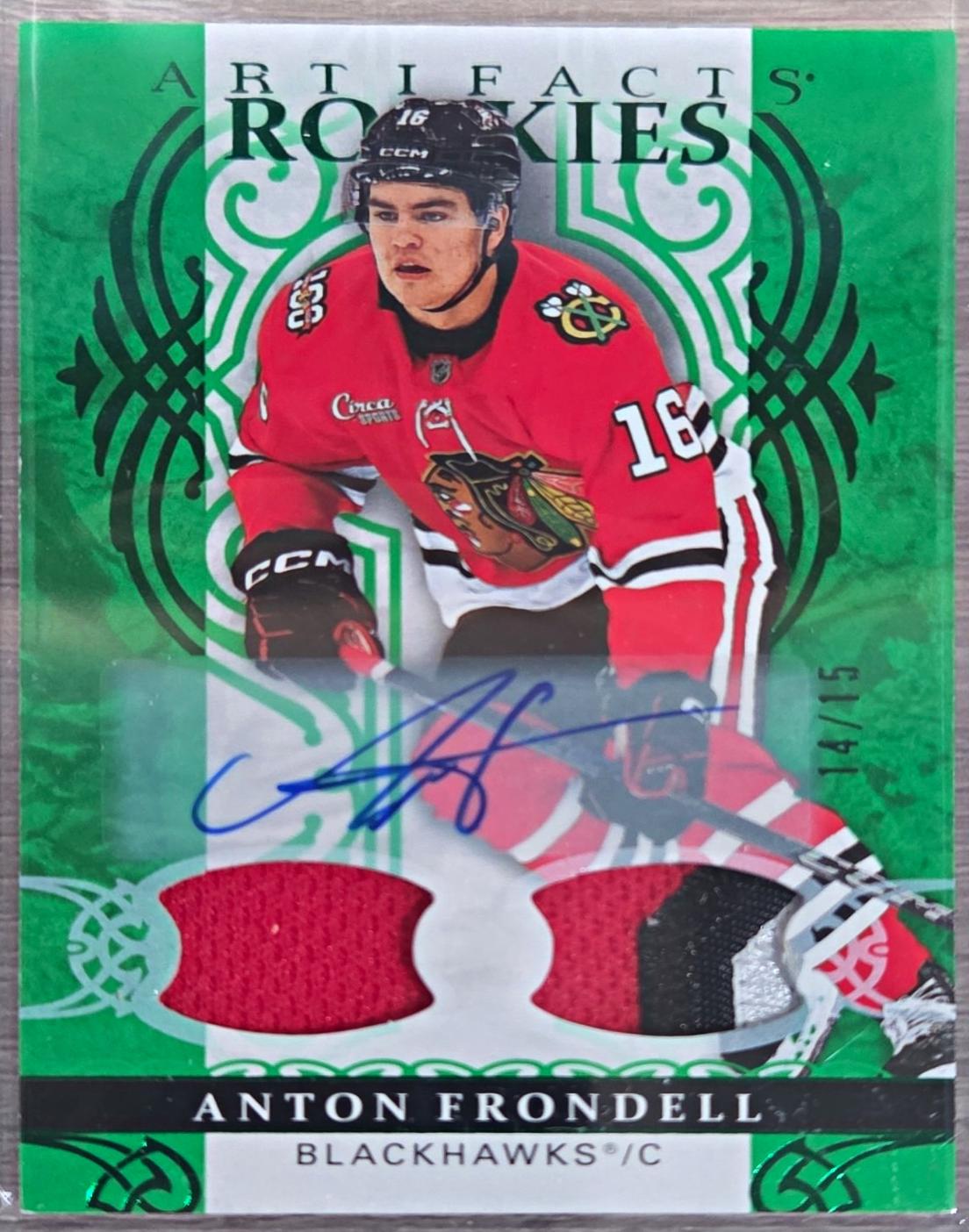 Anton Frondell [Emerald Material Autograph] #172
