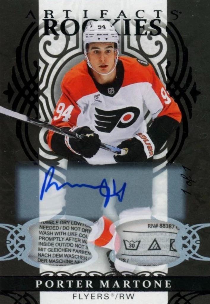 Porter Martone [Black Material Autograph] #171