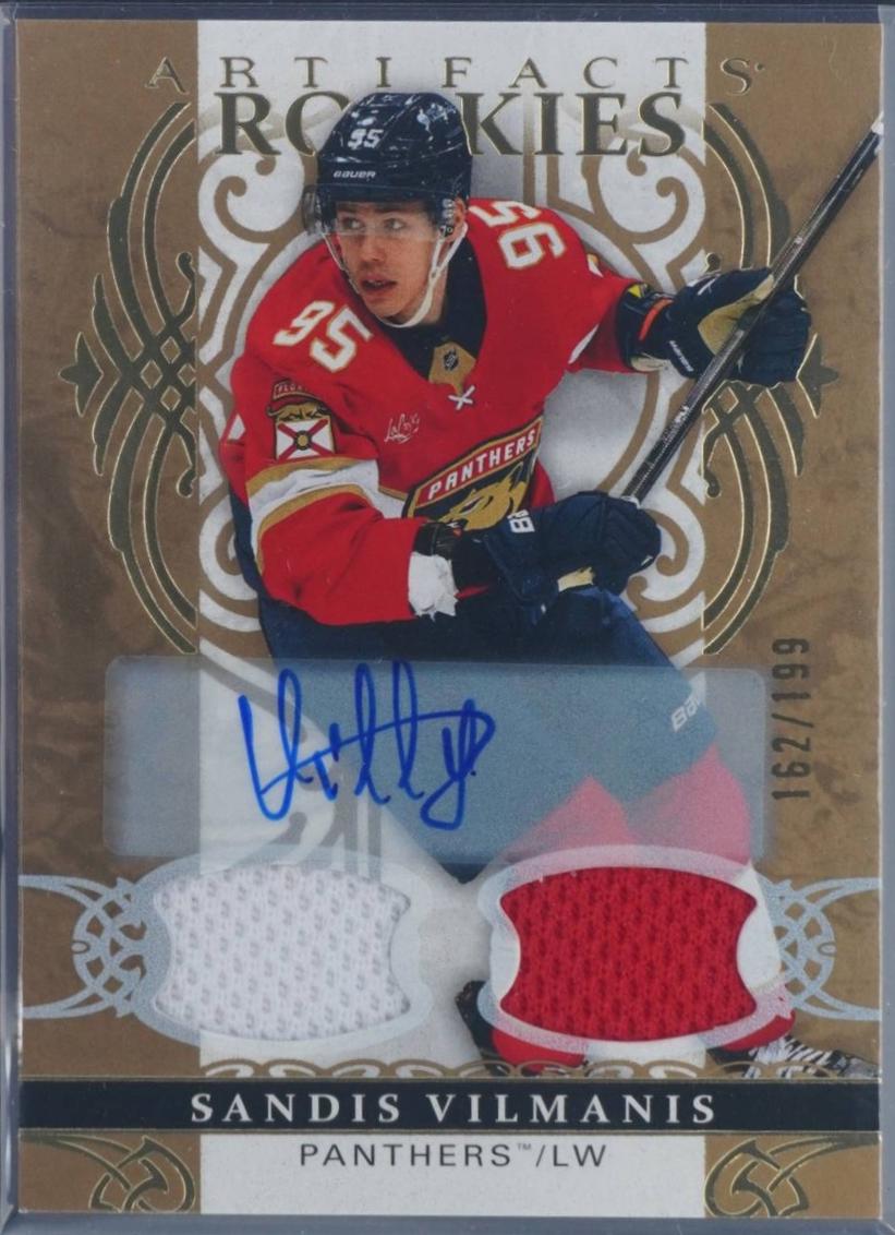 Sandis Vilmanis [Material Autograph] #180