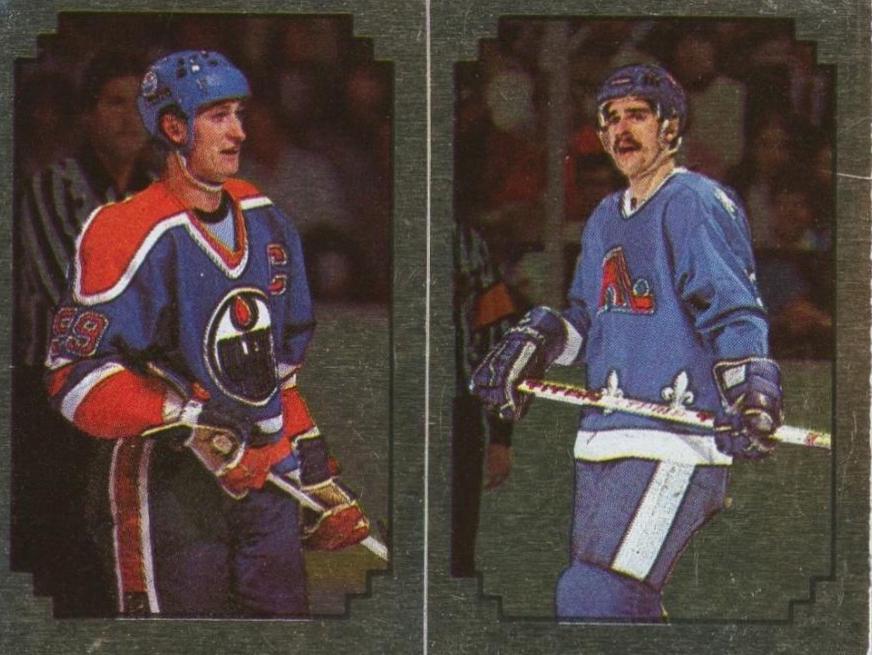 Wayne Gretzky / Michel Goulet [Foil] #63 / 64