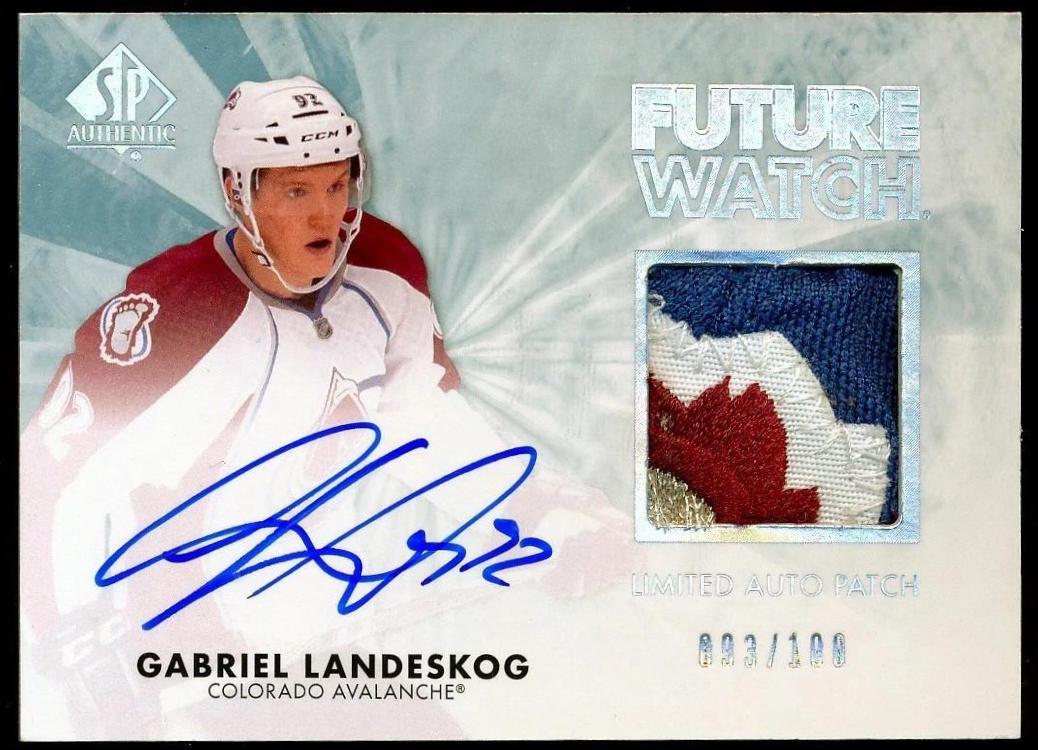 Gabriel Landeskog [Limited Autograph Patch] #247