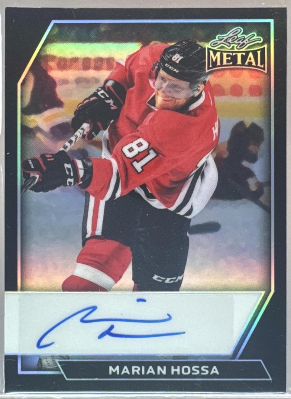 Marian Hossa [Prismatic Black] #BA-MH1