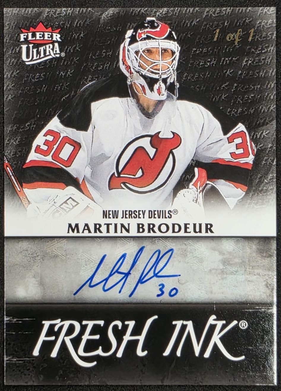 Martin Brodeur [Black] #FIA-MB