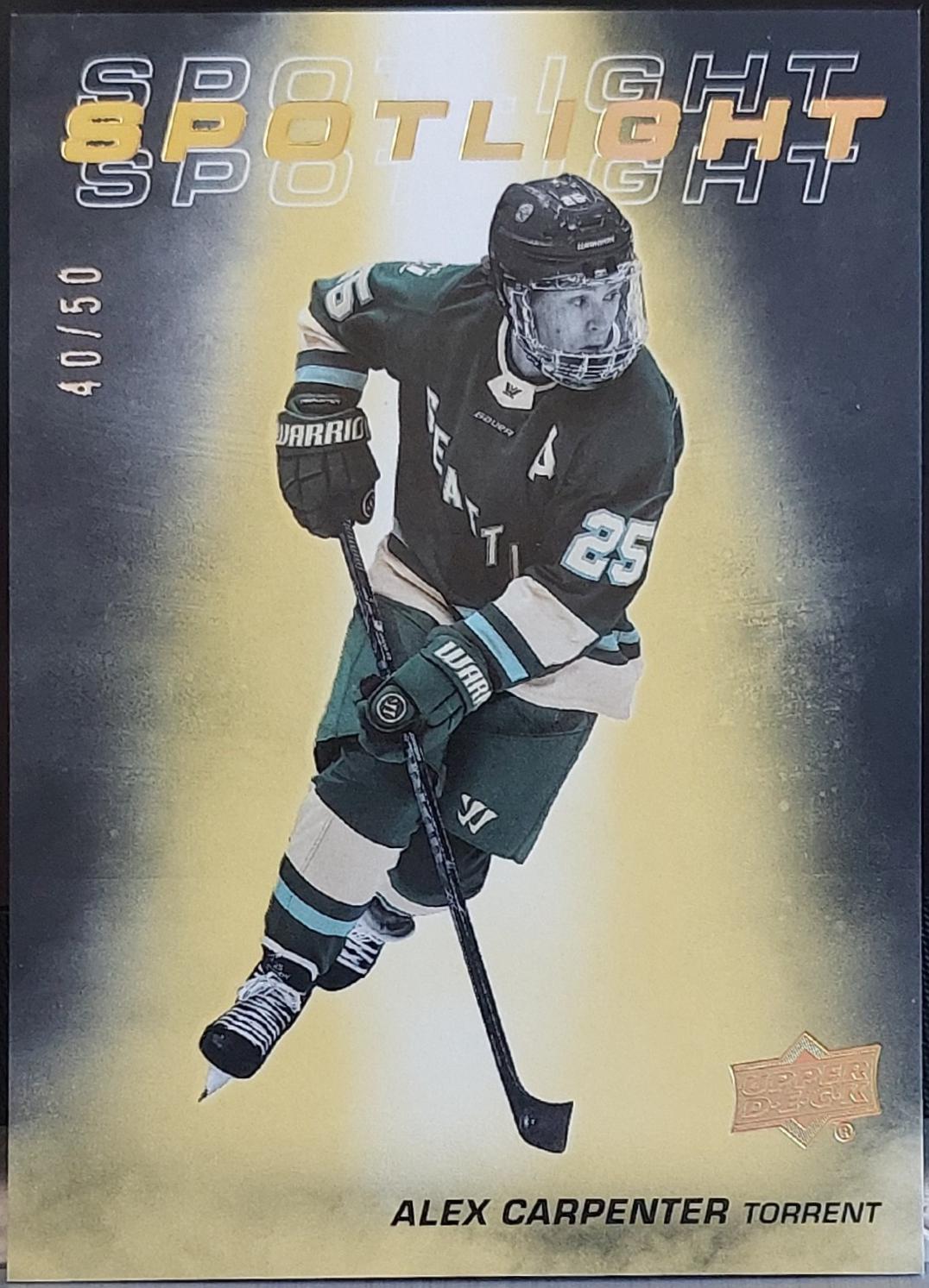 Alex Carpenter [Black White Gold Spectrum] #S-25