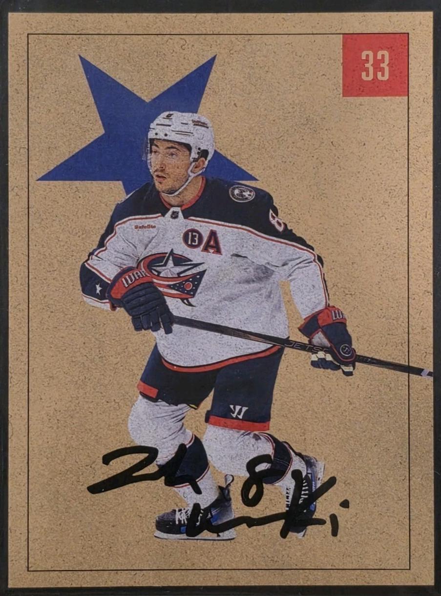 Zach Werenski [Blank Back] #33