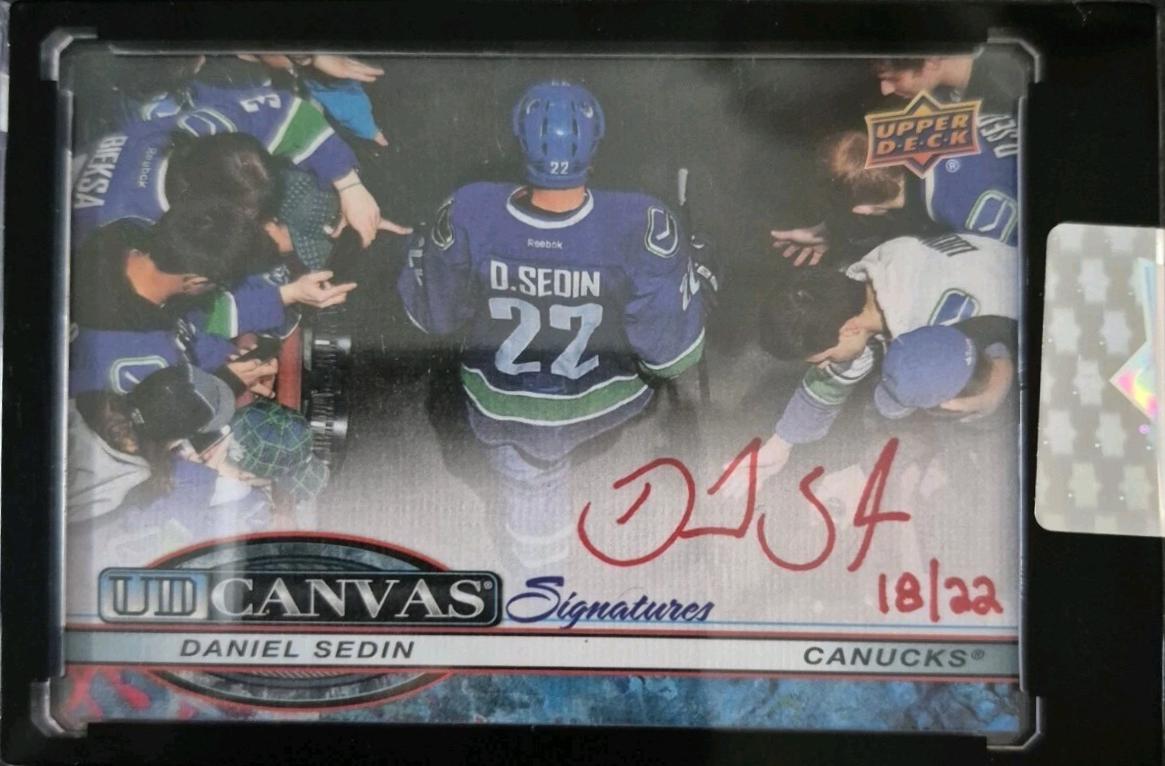 Daniel Sedin [Red Ink] #CS-DS
